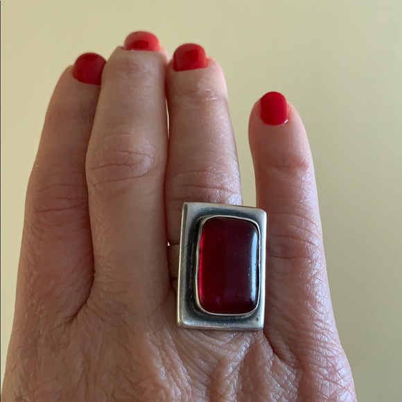 Jewelry - HOST PICK**Power Red Cocktail Ring